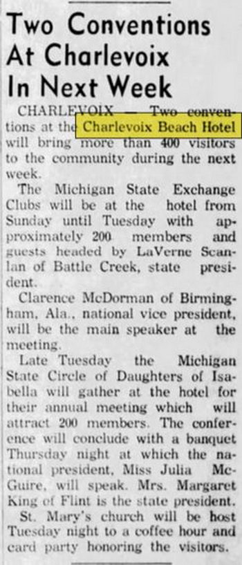 Beach Hotel - June 1959 Article